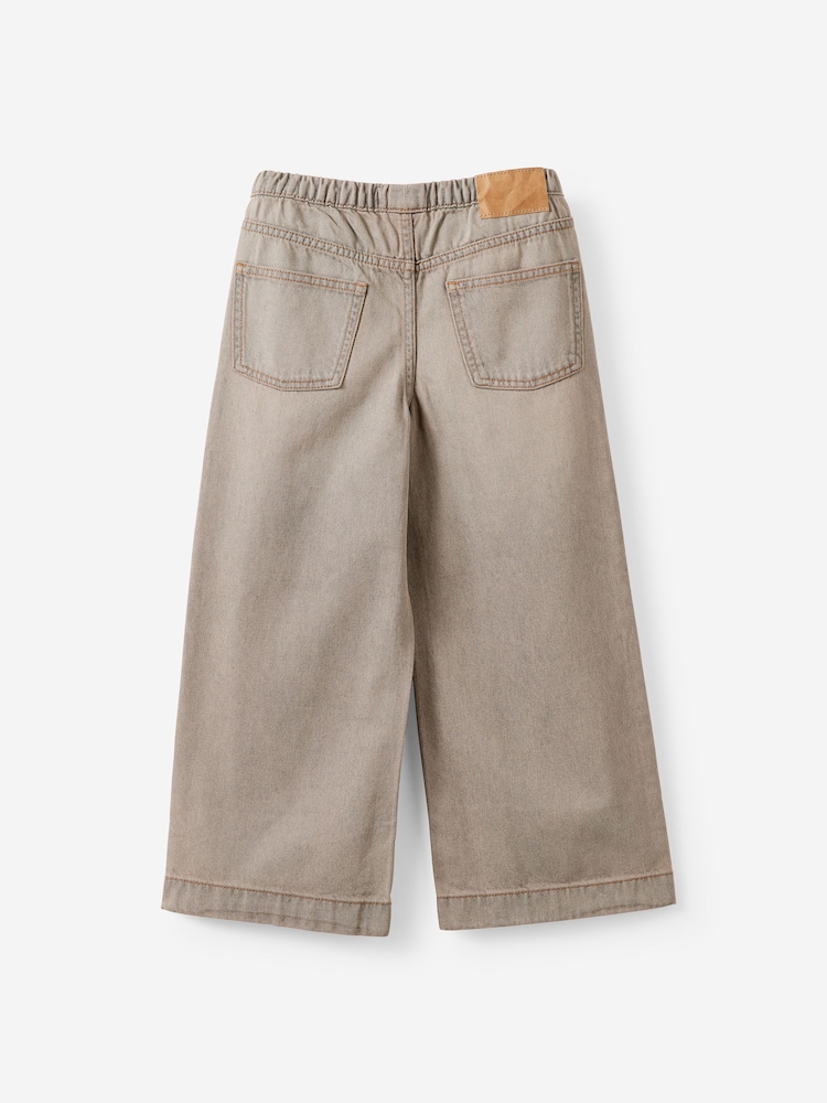 Cotton On Grey Relaxed Wide Leg Denim Jeans - Image 2 of 3 Cotton On Grey Relaxed Wide Leg Denim Jeans - Image 2 of 3