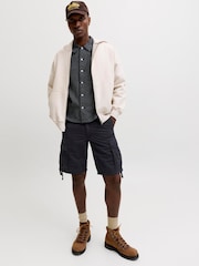 Черный - JACK & JONES шорты-карго свободного кроя Frank - Изображение 5 7