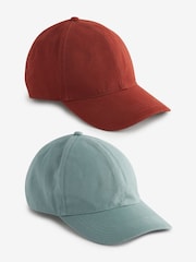Blue/Burgandy Red Caps 2 Pack - Image 1 of 6