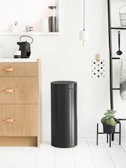 Brabantia Matt Black New 30L Touch Bin - Image 5 of 6