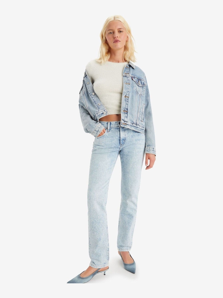 Levi's® That’s Fashion Middy Straight Jeans - Image 2 of 7
