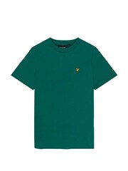 Lyle & Scott Court Green Boys Essentials Crew Neck T-Shirt - Image 3 of 3