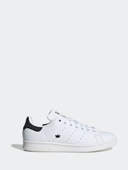 adidas Originals White/Black Stan Smith Trainers - Image 2 of 8