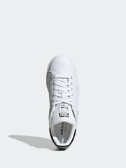adidas Originals White/Black Stan Smith Trainers - Image 5 of 8