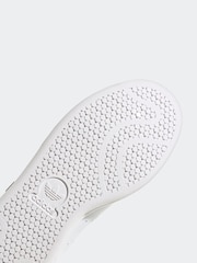 adidas Originals White/Black Stan Smith Trainers - Image 8 of 8