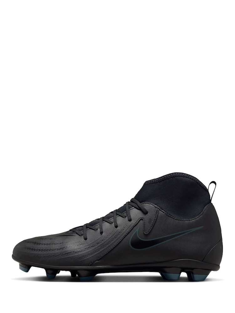 Nike Black/Green Adults Phantom Luna 2 Club Multi Ground Football Boots - Image 2 of 9