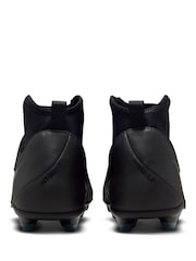 Nike Black/Green Adults Phantom Luna 2 Club Multi Ground Football Boots - Image 4 of 9