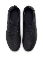 Nike Black/Green Adults Phantom Luna 2 Club Multi Ground Football Boots - Image 5 of 9