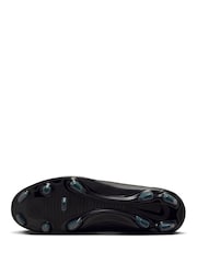Nike Black/Green Adults Phantom Luna 2 Club Multi Ground Football Boots - Image 6 of 9