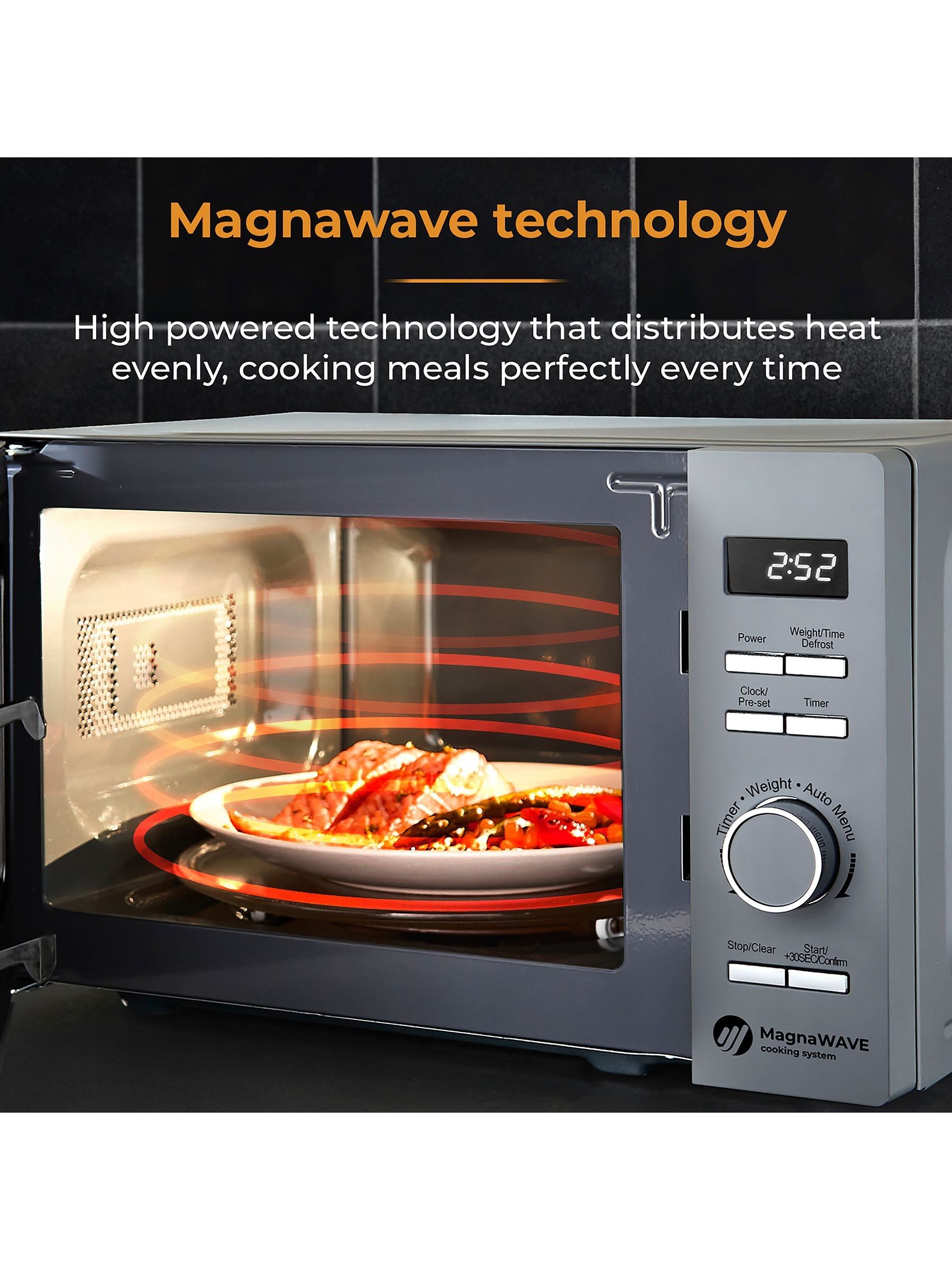 Buy Tower Grey Renaissance 20L 800W Microwave from the Next UK online shop