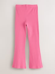 Little Bird Bright Rainbow Ribbed Jersey Kickflare Leggings 4 Pack - Image 3 of 11