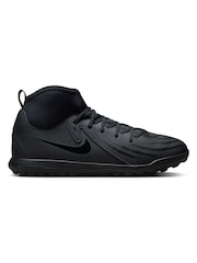 Черный/зеленый - Футбольные бутсы Nike Kids Phantom Luna 2 Club Turf - Image 1 of 9