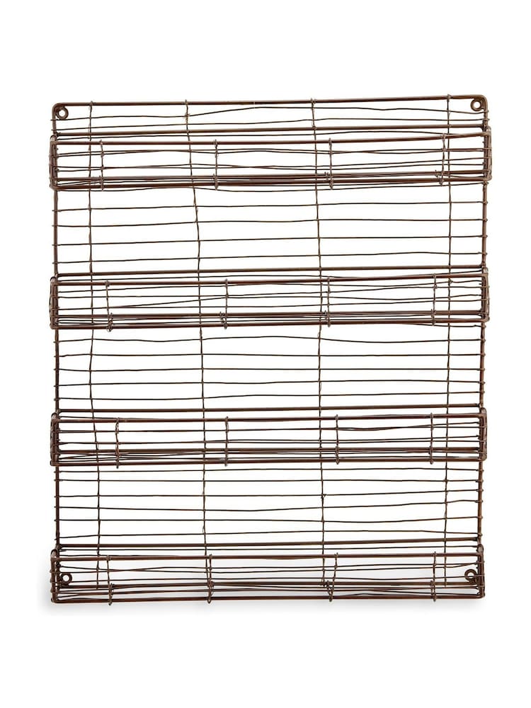 Nkuku Aged Brass Inkollu Spice Rack - Image 2 of 3 Nkuku Aged Brass Inkollu Spice Rack - Image 2 of 3