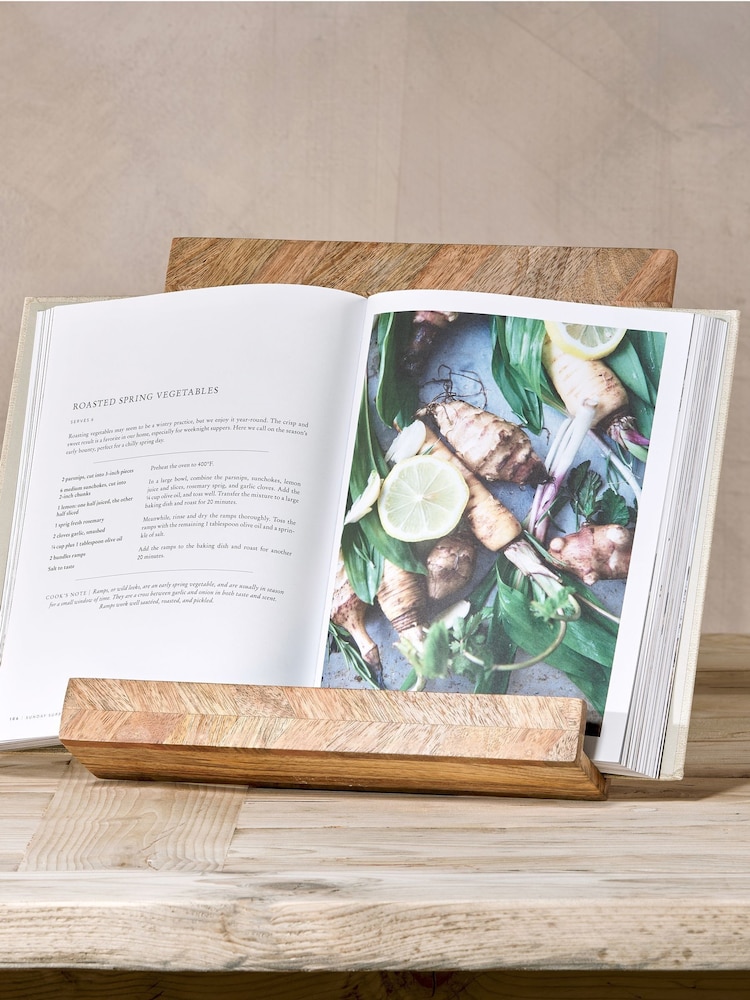 Nkuku Natural Imsa Book Stand - Image 2 of 3 Nkuku Natural Imsa Book Stand - Image 2 of 3