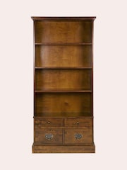 Laura Ashley Dark Chestnut Garrat 4 Drawer Single Bookcase - Image 2 of 3