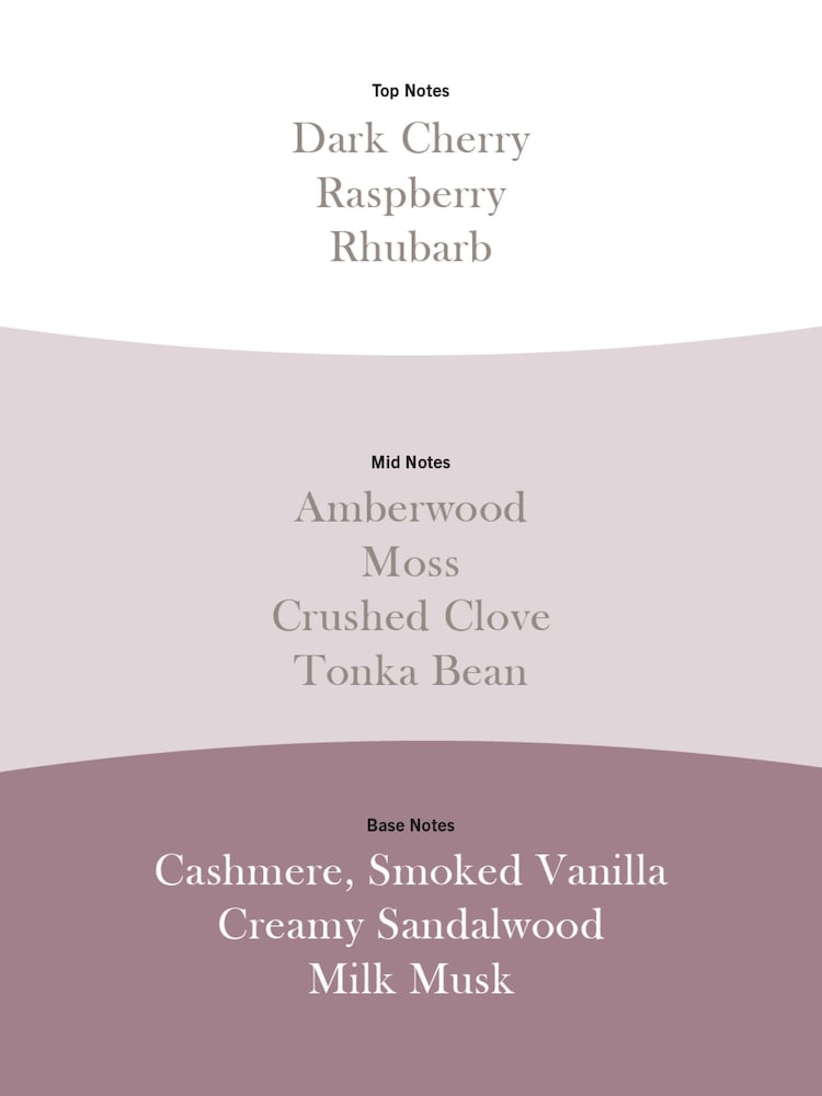 Woodwick Dark Cherry Ellipse Candle - Image 2 of 3