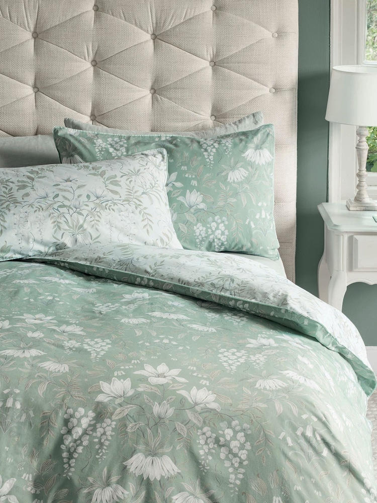 Laura Ashley Партер 100% Хлопковый пододеяльник и комплект наволочек - Изображение 1 из 3