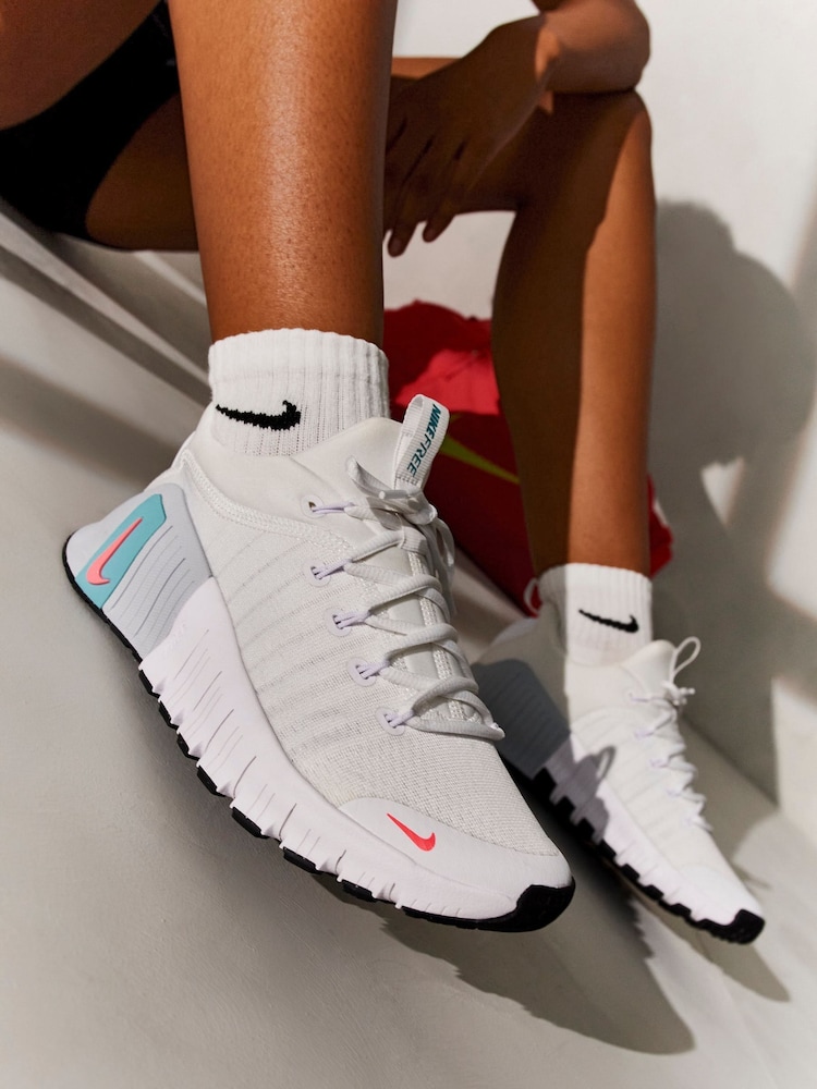 Nike White Free Metcon 6 Training Trainers - Image 1 of 9
