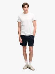 Superdry Blue Monogram Shorts - Image 1 of 6