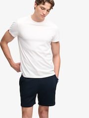 Superdry Blue Monogram Shorts - Image 3 of 6