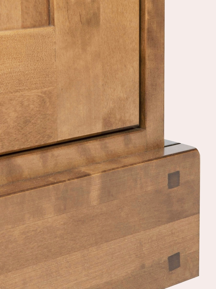 Laura Ashley Honey Gold Garrat 2 Door 2 Drawer Narrow Sideboard - Image 5 of 5