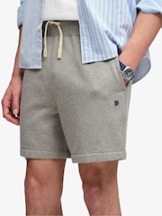Superdry Grey Monogram Shorts - Image 3 of 6