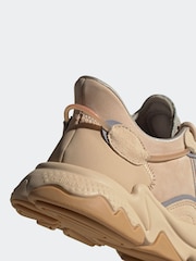 adidas Originals Cream Ozweego Trainers - Image 4 of 5