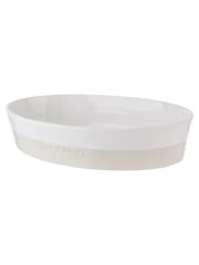 Artisan Street White Oval Roaster - Image 2 of 4