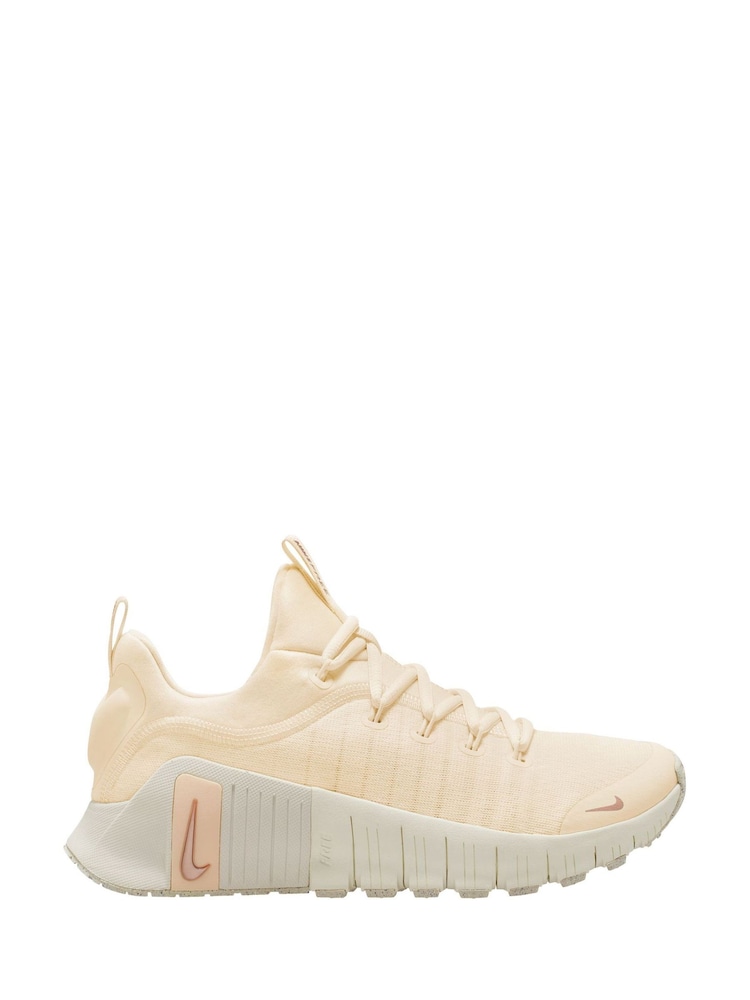 Nike Light Yellow Free Metcon 6 Training Trainers - Image 1 of 5
