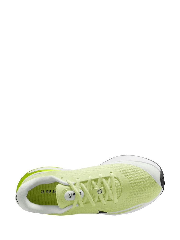 Nike Lime Green Journey Run Road Running Trainers - Image 3 of 4