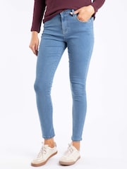 Weird Fish Blue Gerrie Mid-Rise Slim Leg Jeans - Image 1 of 7