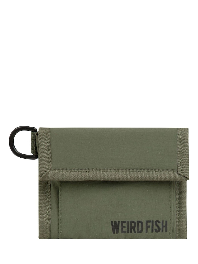 Weird Fish Green Calden  Ripper Wallet - Image 1 of 3