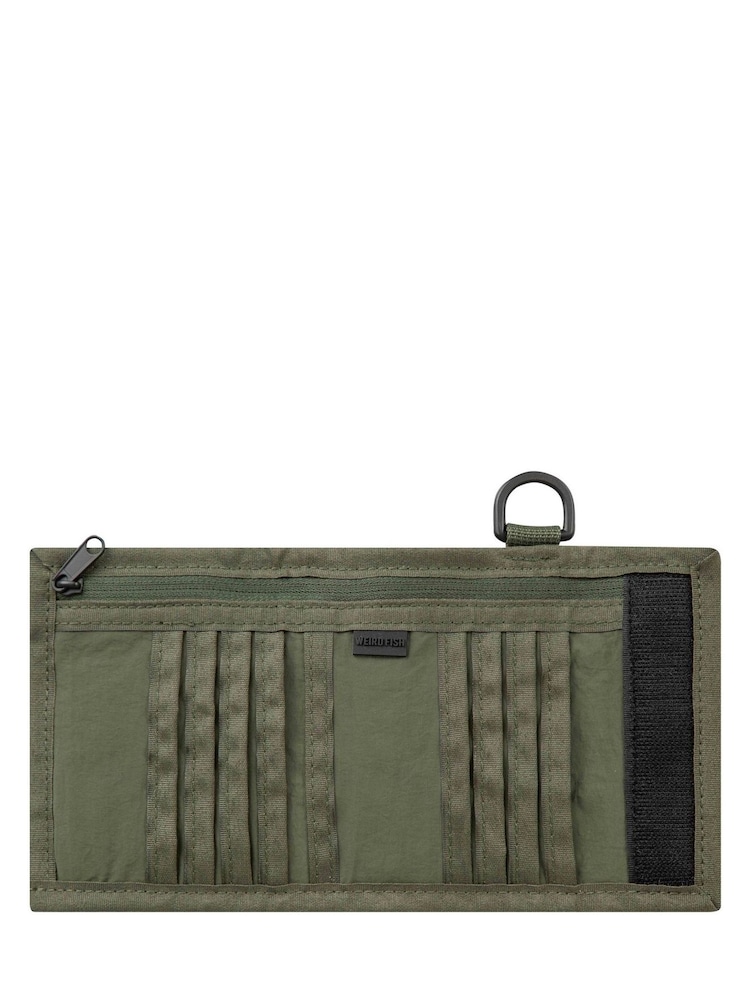 Weird Fish Green Calden  Ripper Wallet - Image 2 of 3