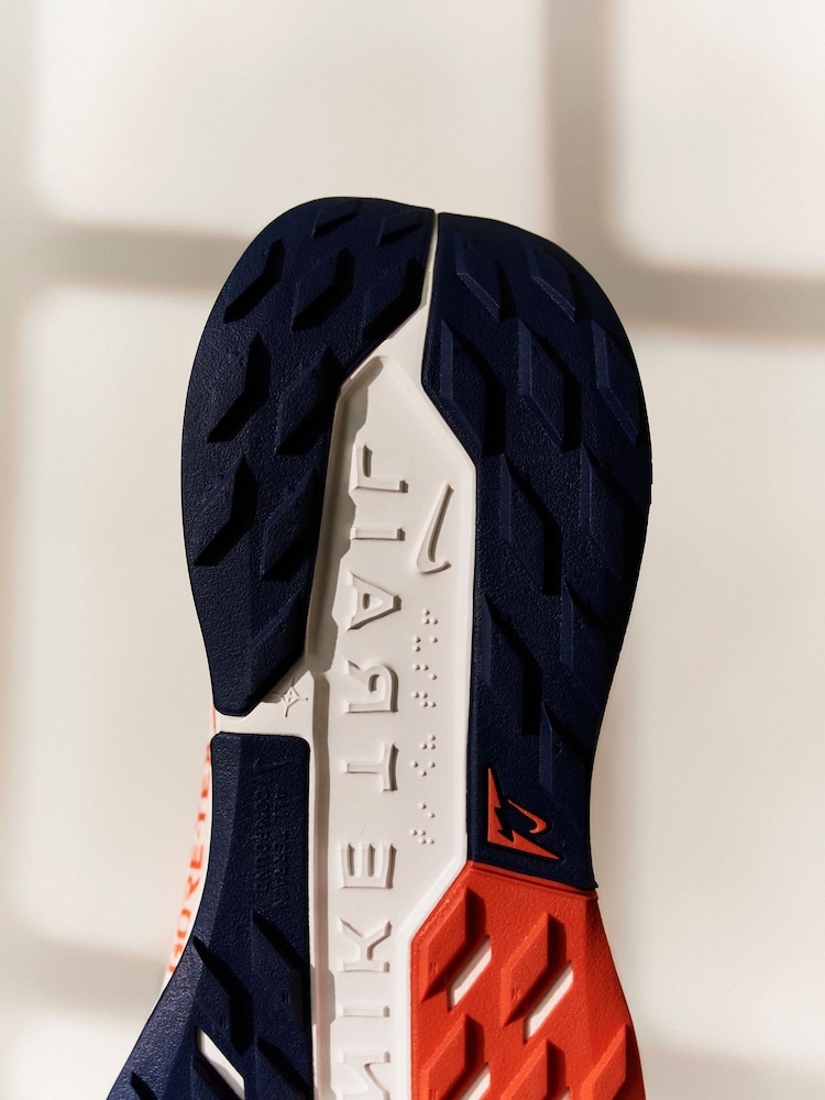Nike White/Blue Pegasus Trail 5 GORETEX Running Trainers - Image 13 of 21
