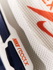 Nike White/Blue Pegasus Trail 5 GORETEX Running Trainers - Image 17 of 21