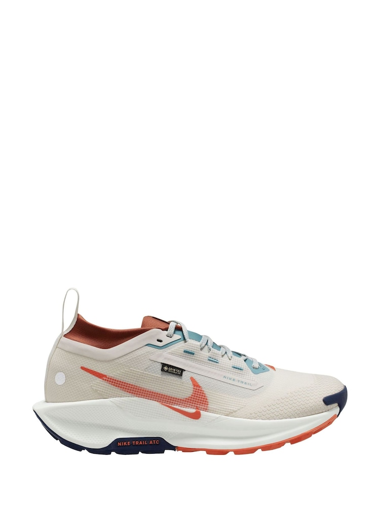 Nike White/Blue Pegasus Trail 5 GORETEX Running Trainers - Image 18 of 21