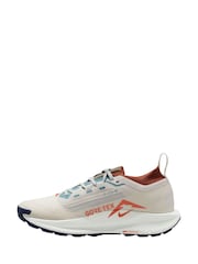 Nike White/Blue Pegasus Trail 5 GORETEX Running Trainers - Image 19 of 21