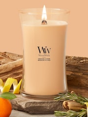 Woodwick Orange Medium Hourglass Candle - Image 1 of 4