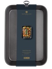 Masterclass Grey 39x28cm Non Stick Roasting Pan - Image 1 of 3