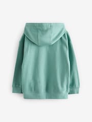 Mineral Green Dragon Graphic Hoodie (3-16yrs) - Image 2 of 3