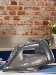 Tower Grey 2400W Cord Cordless Steam Iron - Image 1 of 6
