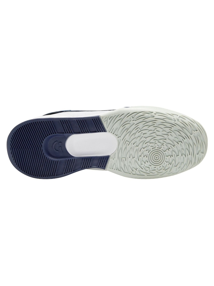 Nike White Black Youth Crosscourt Trainers - Image 4 of 4