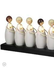 Eglo Black White LED Festive Figure Decoration - Image 3 of 4