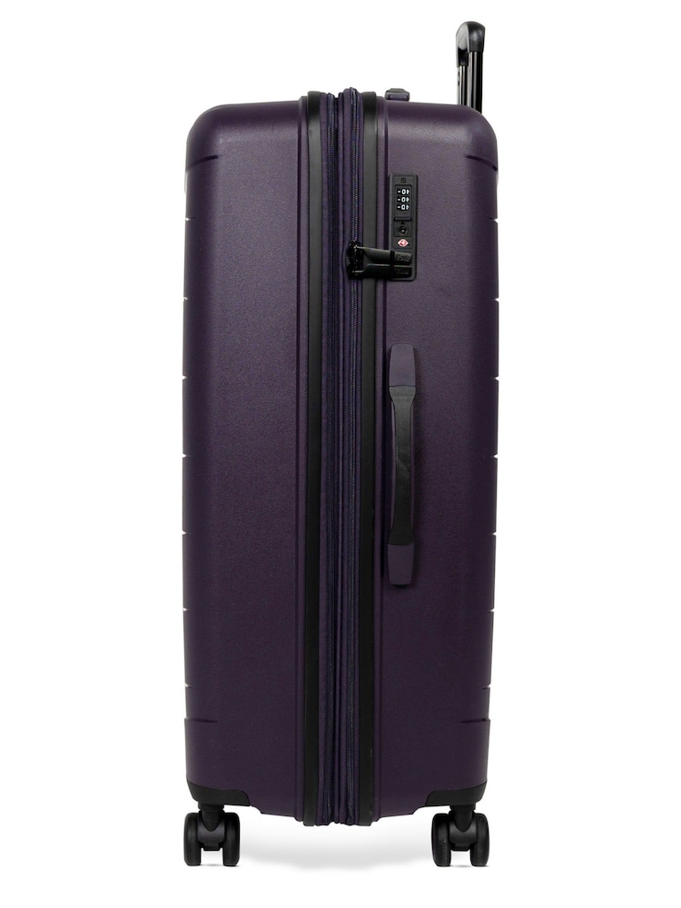 Rock Luggage Purple Resilient Luggage 3 Piece Set - Image 5 of 5