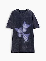 Gap Navy Kuromi Oversized Boxy Graphic T-Shirt (4-13yrs) - Image 3 of 4