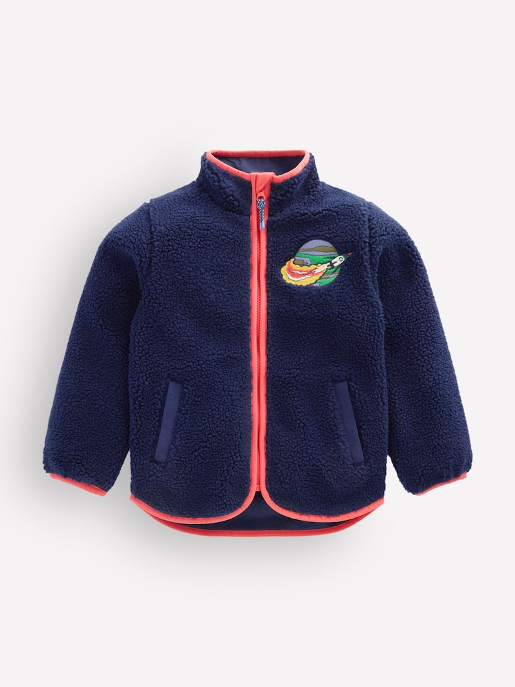 Boden Cozy Borg Jacket - Larawan 2 ng 6 Boden Cozy Borg Jacket - Larawan 2 ng 6