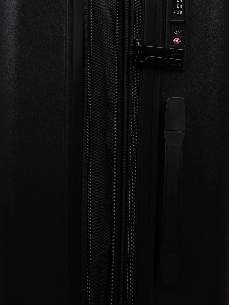 Rock Luggage Black Resilient Large Luggage - Image 9 of 9 Rock Luggage Black Resilient Large Luggage - Image 9 of 9