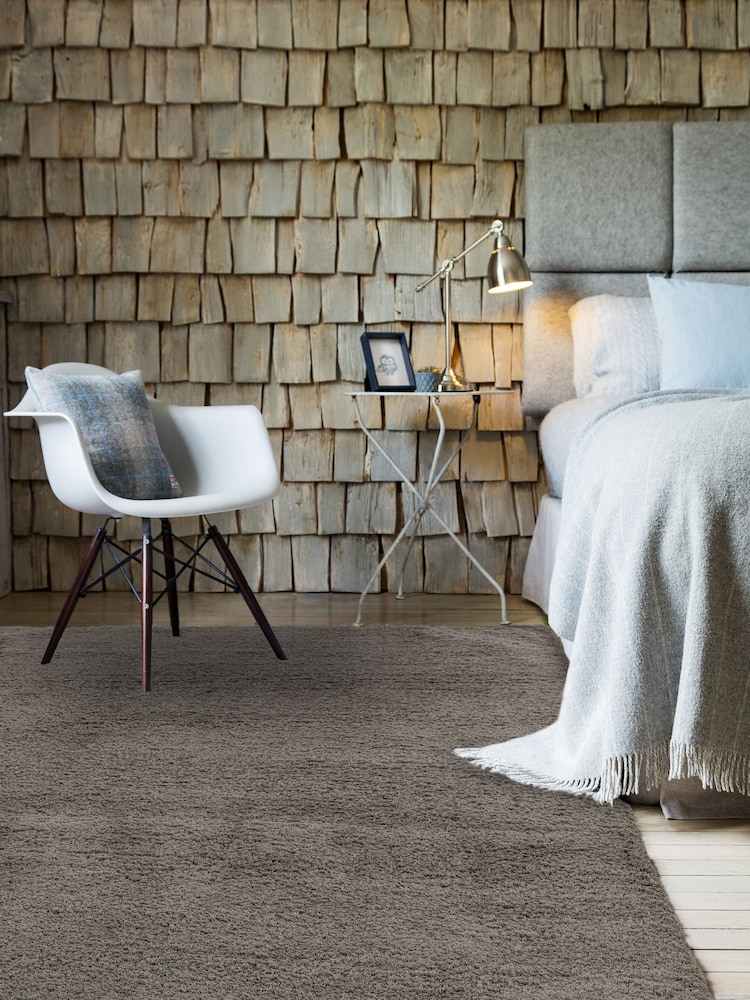 Asiatic Rugs Grey Lulu Extra Soft Shaggy Rug - Image 1 of 4