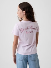 Gap Pink Ladybird Kids Graphic T-Shirt (4-13yrs) - Image 2 of 4