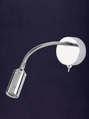 Searchlight Chrome Liege LED Adjustable Wall Light - Image 2 of 3
